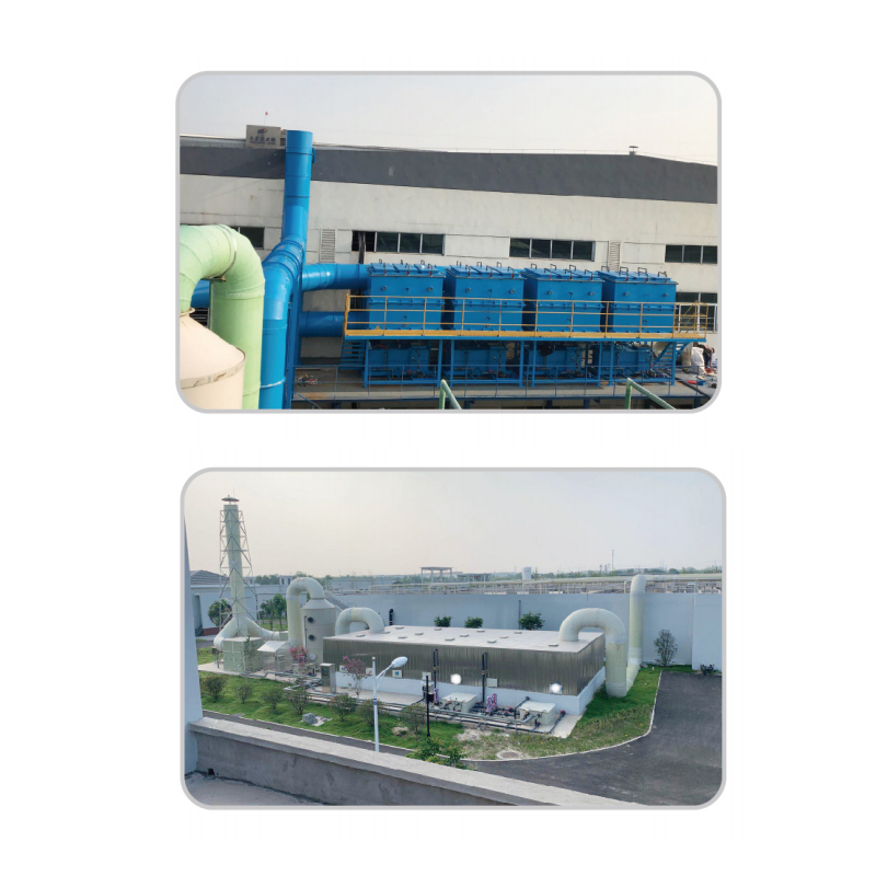 Équipement de désodorisation par filtration biologique goutte à goutte