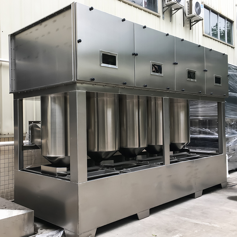 Tour de pulvérisation à cyclone hybride