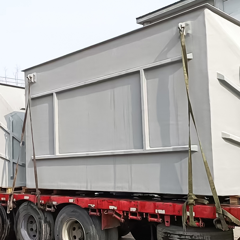 Tour d'épurateur horizontale FRP