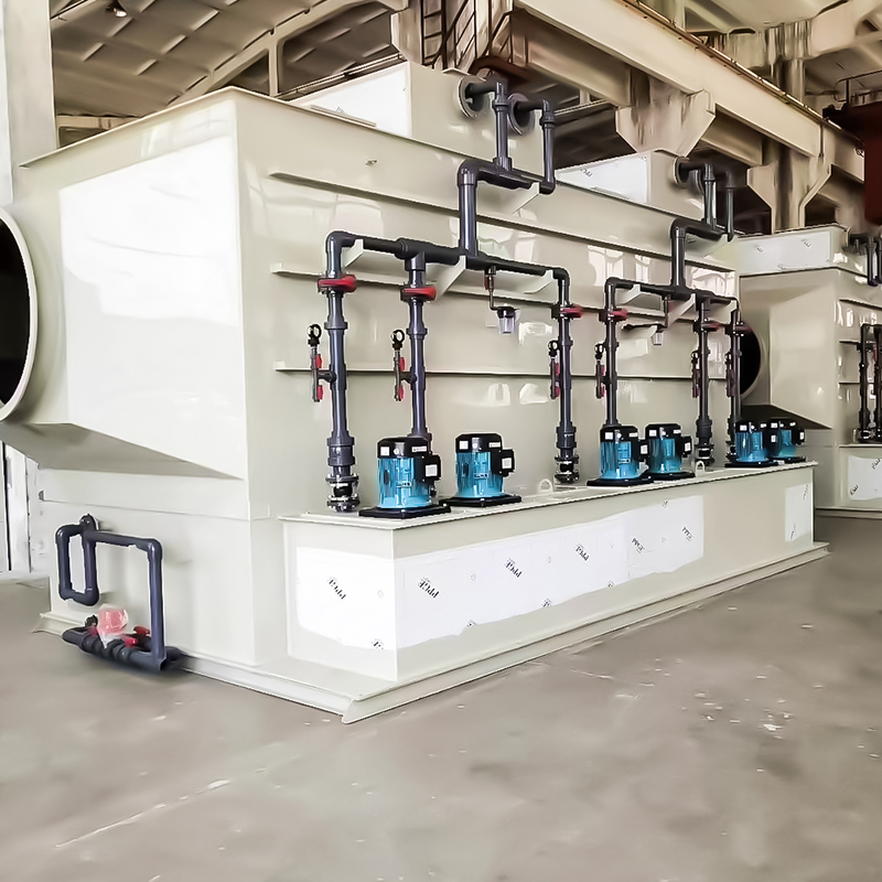 Tour d'épurateur horizontale en PP