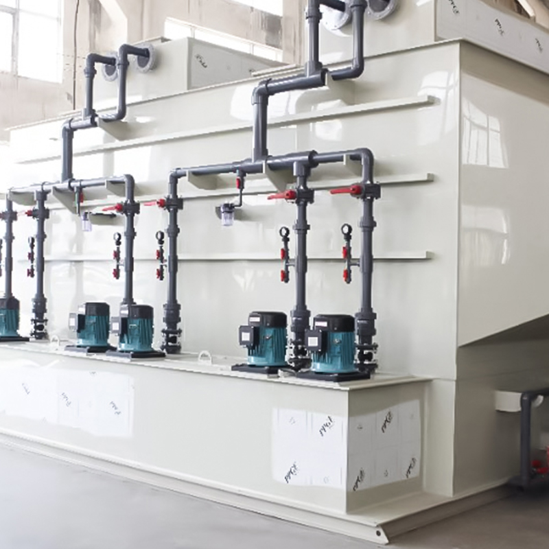 Tour d'épurateur horizontale en PP