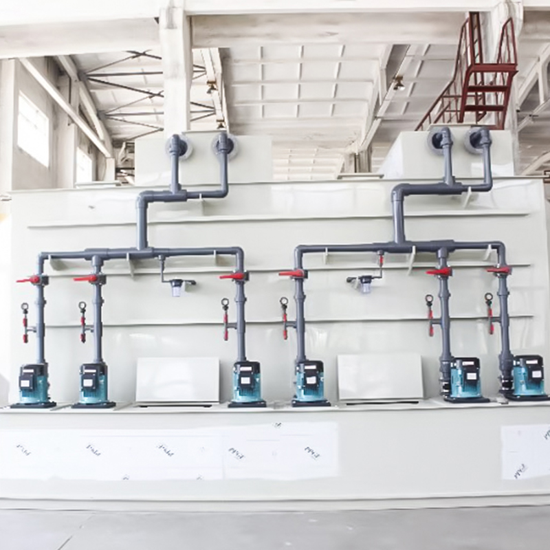 Tour d'épurateur horizontale en PP