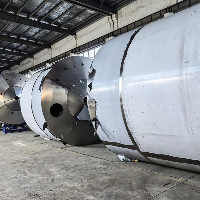 Réservoirs de stockage en acier inoxydable