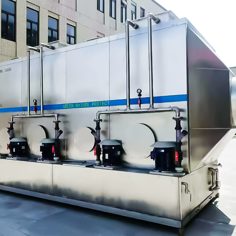 Tour d'épurateur horizontale en acier inoxydable 304