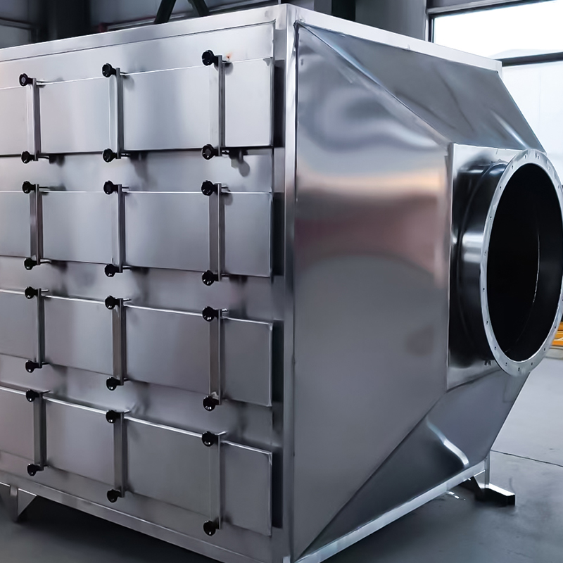 Structure de tiroir de boîte d'adsorption de charbon actif d'acier inoxydable 304