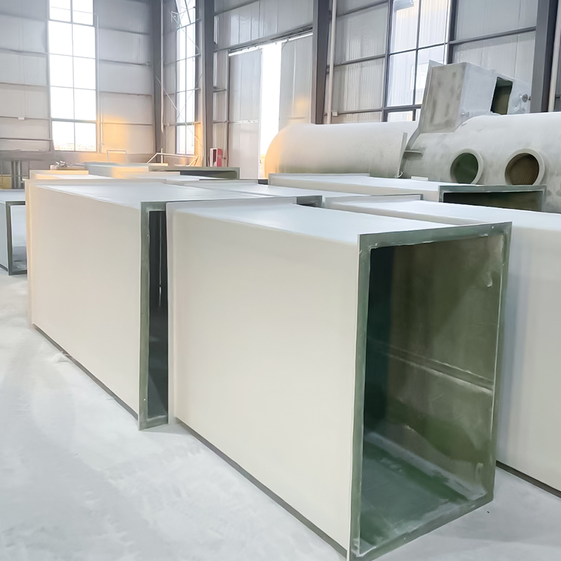 Accessoires pour conduits en fibre de verre