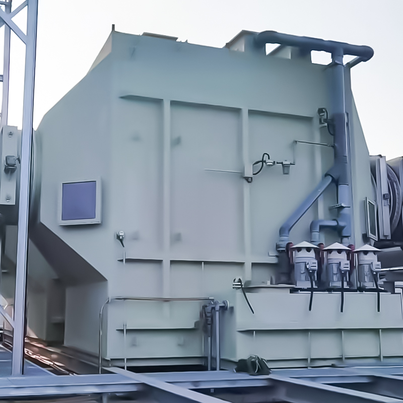 Tour d'épurateur horizontale FRP