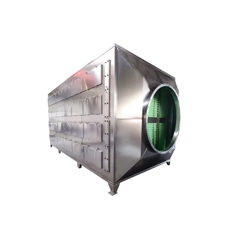 Structure de tiroir de boîte d'adsorption de charbon actif d'acier inoxydable 304