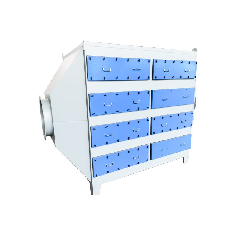 Filtre à charbon actif en acier au carbone de type tiroir