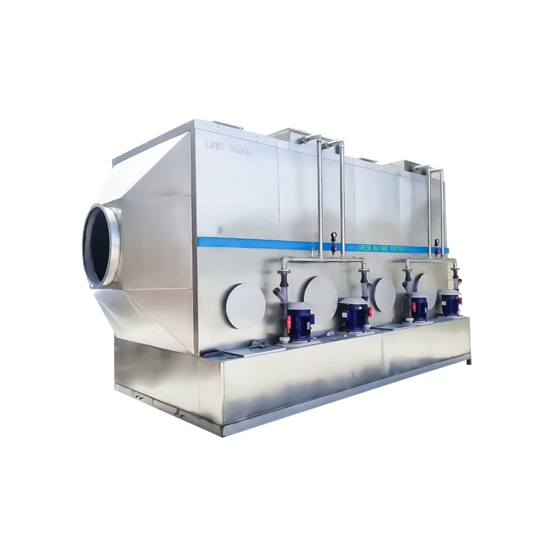 Tour d'épurateur horizontale en acier inoxydable 304