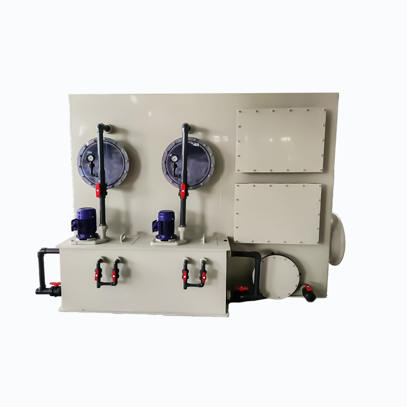 Tour d'épurateur horizontale en PP